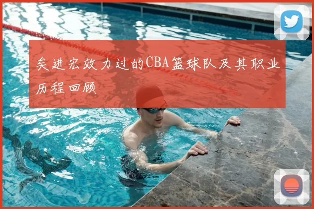 矣进宏效力过的CBA篮球队及其职业历程回顾