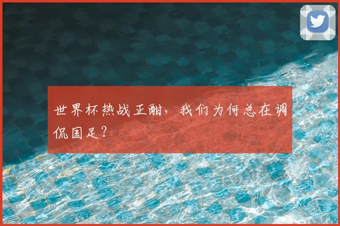 世界杯热战正酣,我们为何总在调侃国足?