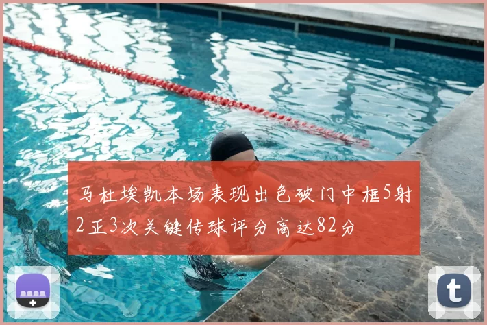 马杜埃凯本场表现出色破门中框5射2正3次关键传球评分高达82分