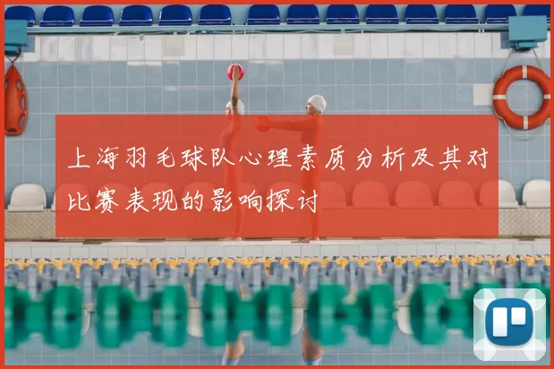 上海羽毛球队心理素质分析及其对比赛表现的影响探讨